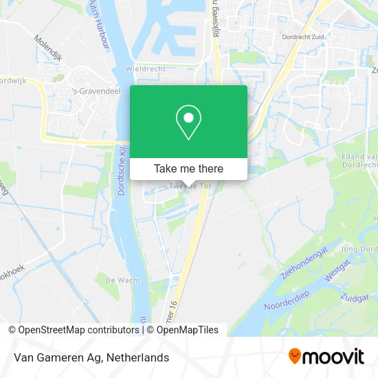 Van Gameren Ag map