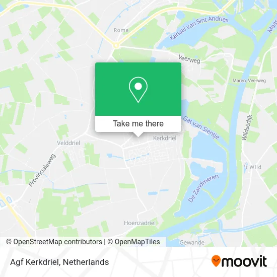 Agf Kerkdriel map