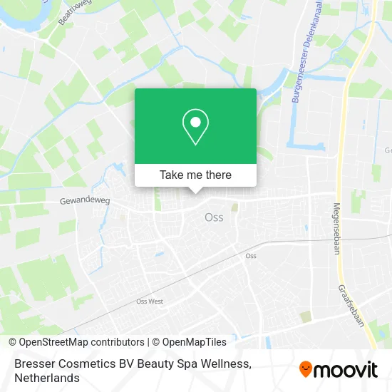 Bresser Cosmetics BV Beauty Spa Wellness map