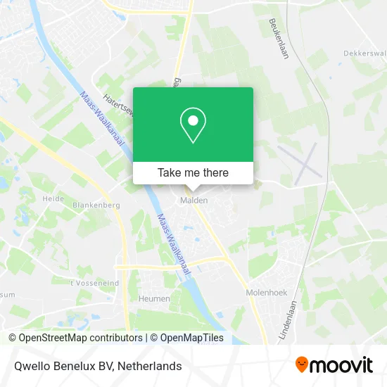Qwello Benelux BV map