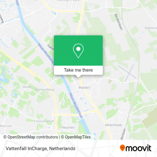 Vattenfall InCharge Karte