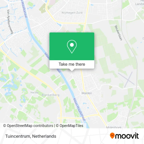 Tuincentrum map