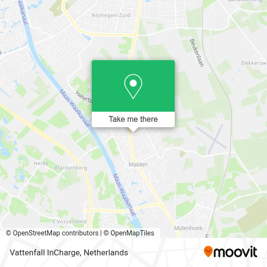 Vattenfall InCharge Karte