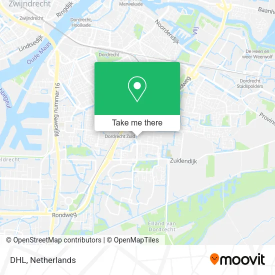 DHL map