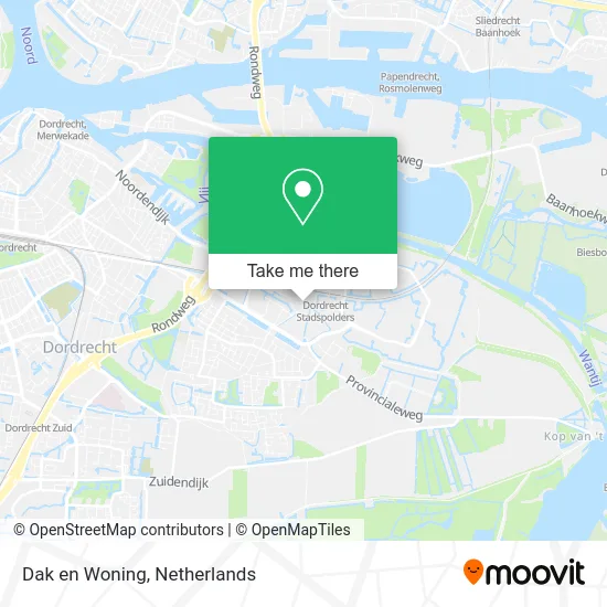 Dak en Woning map