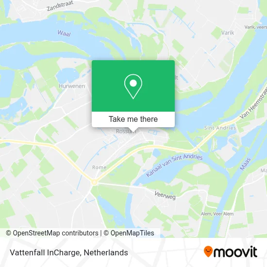 Vattenfall InCharge Karte