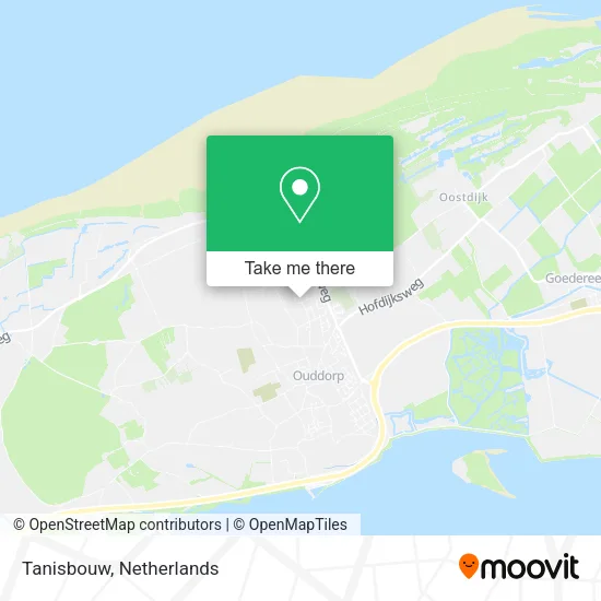 Tanisbouw map