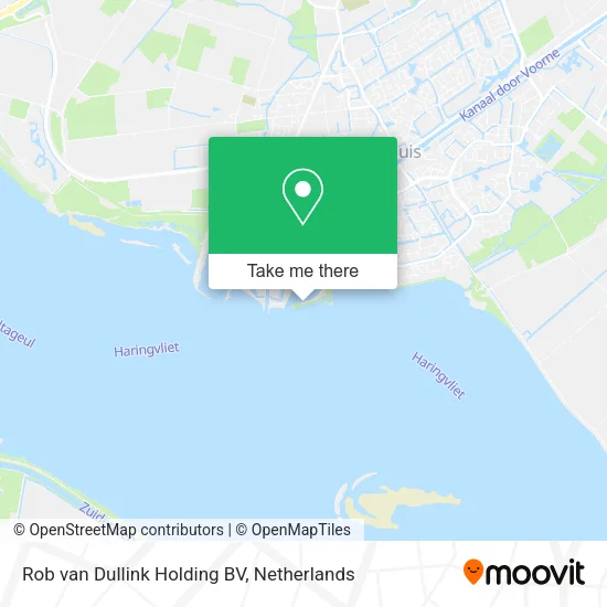 Rob van Dullink Holding BV map