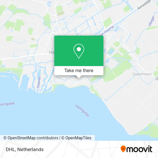 DHL map