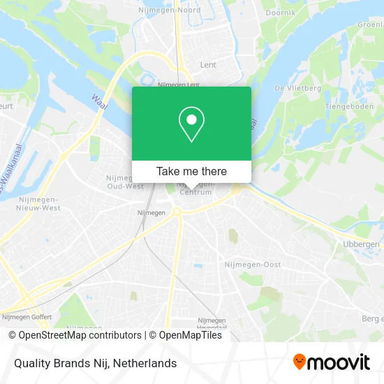 Quality Brands Nij map