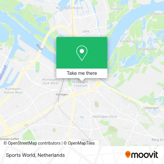 Sports World Karte