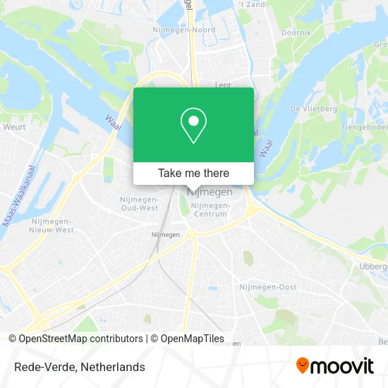 Rede-Verde map