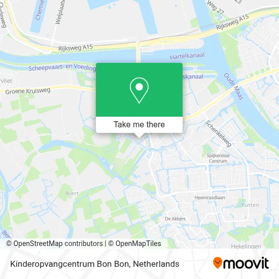 Kinderopvangcentrum Bon Bon map