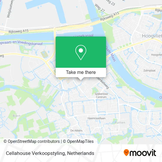 Cellahouse Verkoopstyling map