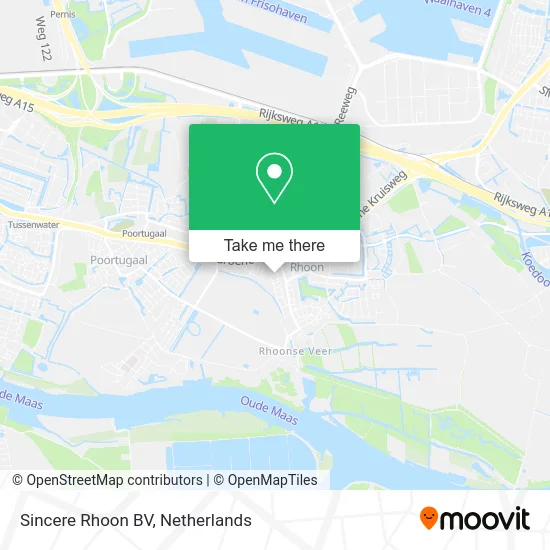 Sincere Rhoon BV map