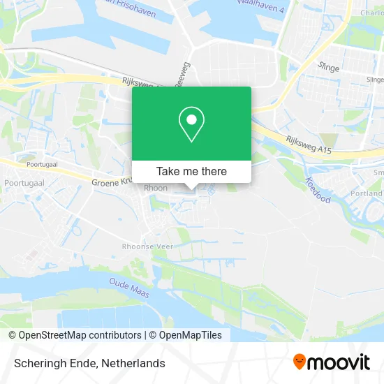 Scheringh Ende map