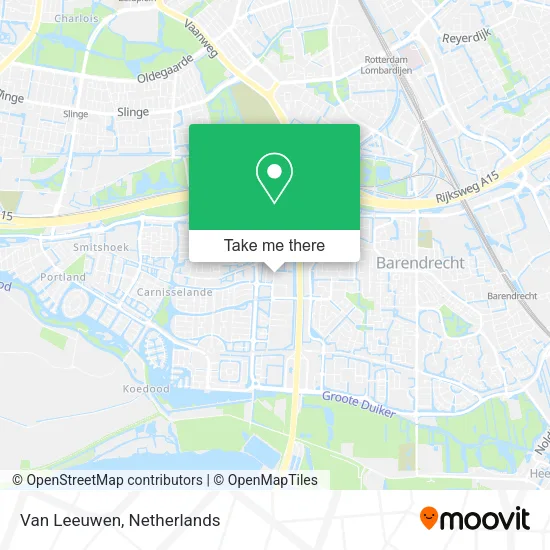 Van Leeuwen Karte