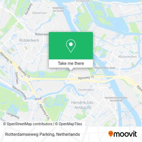 Rotterdamseweg Parking map