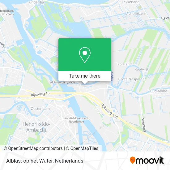 Alblas: op het Water map