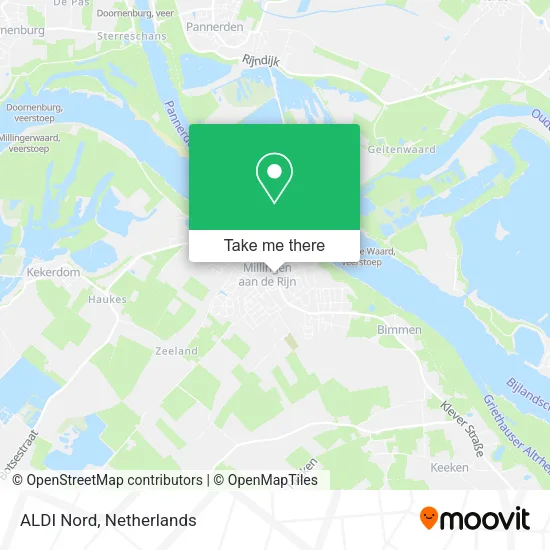 ALDI Nord map