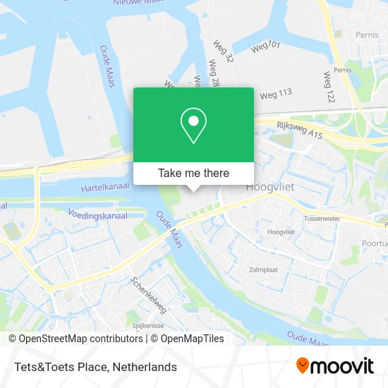 Tets&Toets Place map