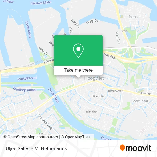 Uljee Sales B.V. map