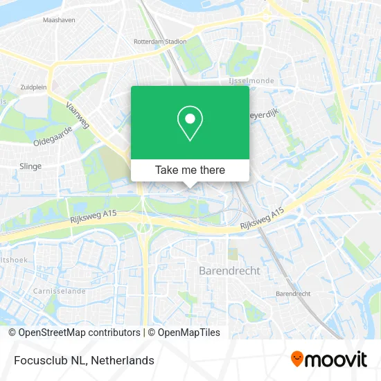 Focusclub NL map