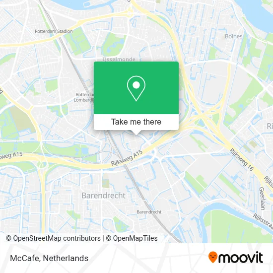 McCafé map