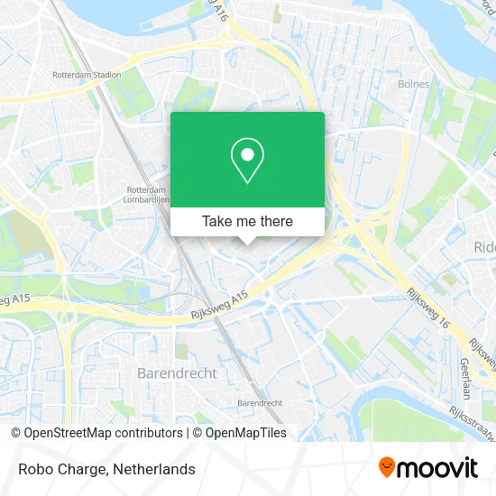 Robo Charge map