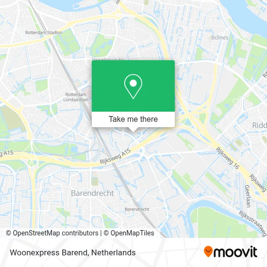 Woonexpress Barend map