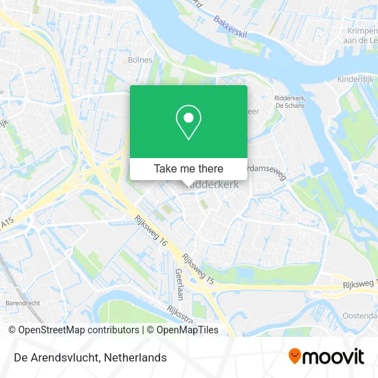 De Arendsvlucht map