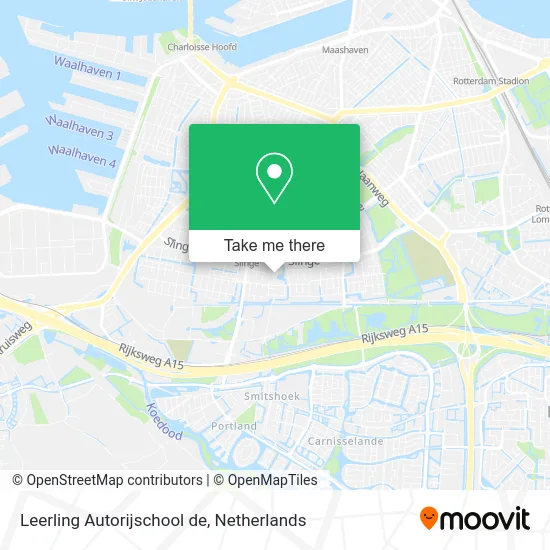 Leerling Autorijschool de map