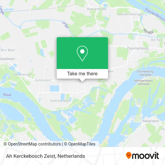 Ah Kerckebosch Zeist Karte