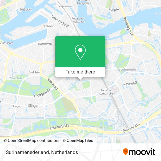 Surinamenederland map