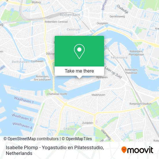 Isabelle Plomp - Yogastudio en Pilatesstudio map