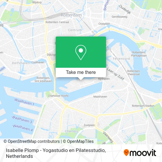 Isabelle Plomp - Yogastudio en Pilatesstudio Karte