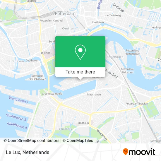 Le Lux map
