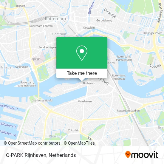 Q-PARK Rijnhaven map