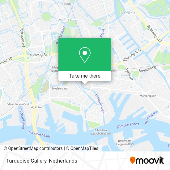 Turquoise Gallery map