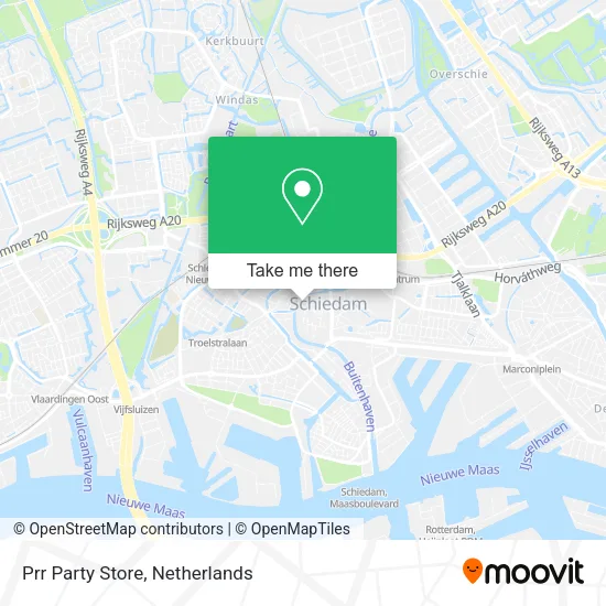 Prr Party Store map