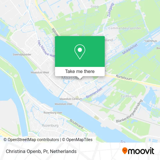 Christina Openb, Pr map