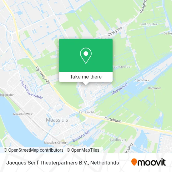 Jacques Senf Theaterpartners B.V. map