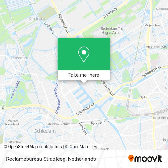 Reclamebureau Straateeg map