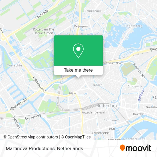 Martinova Productions map