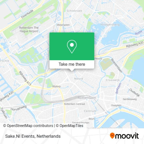 Sake.Nl Events map