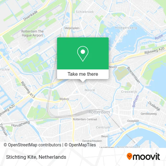Stichting Kite map