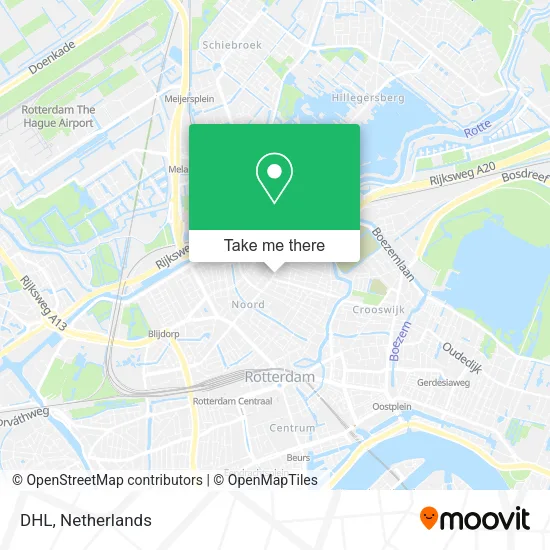 DHL map