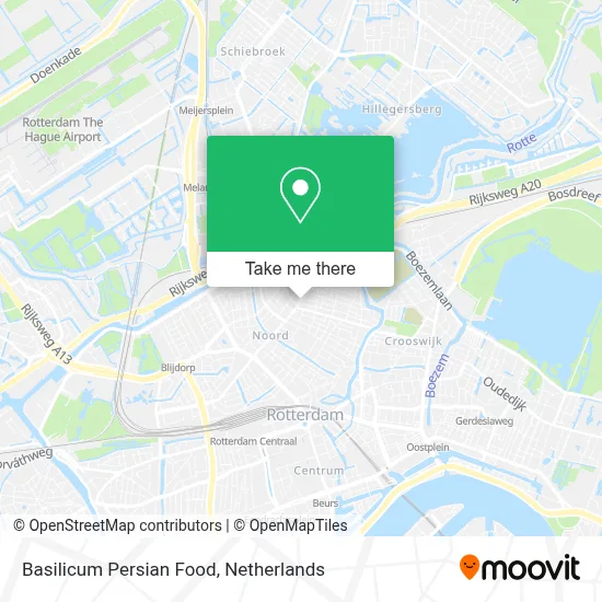 Basilicum Persian Food map