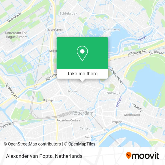 Alexander van Popta map