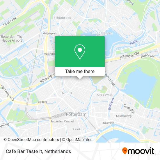 Cafe Bar Taste It map